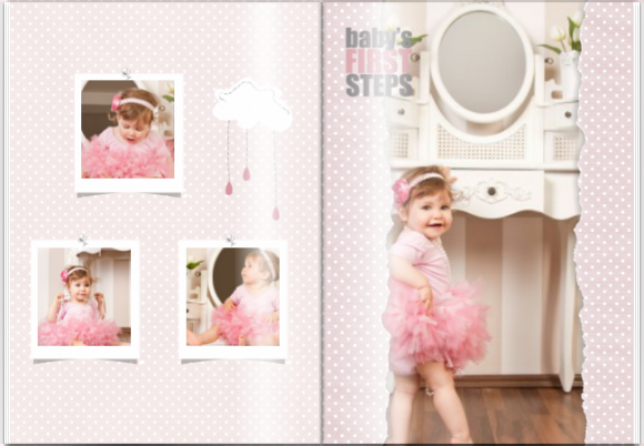 Princezniny nejkrásnější chvíle fotokniha, 20x30 cm