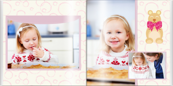 Malá princezna fotokniha, 30x30 cm