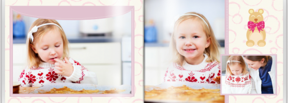 Malá princezna fotokniha, 30x20 cm