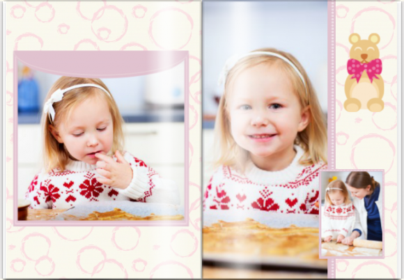Malá princezna fotokniha, 20x30 cm