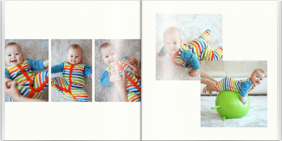 Váš projekt nemluvně fotokniha, 20x20 cm