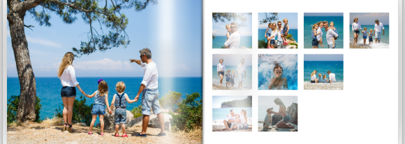 Mozaikové vzpomínky fotokniha, 20x15 cm