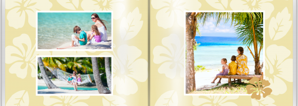 Slunečné vzpomínky fotokniha, 30x20 cm