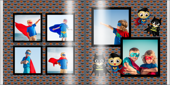 Malý superhrdina fotokniha, 20x20 cm