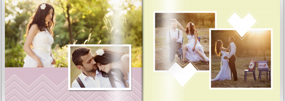Svatební elegance fotokniha, 30x20 cm