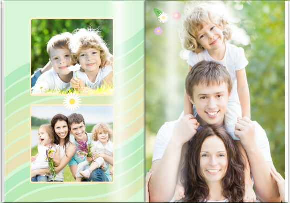 Vzpomínky na celý rok fotokniha, 20x30 cm