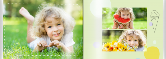Album bezstarostných vzpomínek fotokniha, 30x20 cm