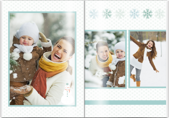 Naše zimní chvíle fotokniha, 20x30 cm