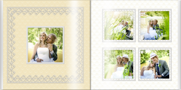 Svatba snů fotokniha, 20x20 cm