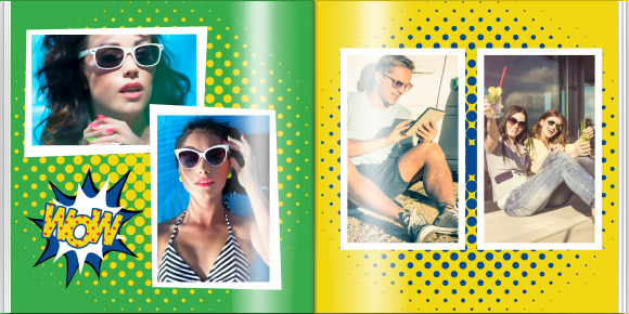 Popart fotokniha, 30x30 cm