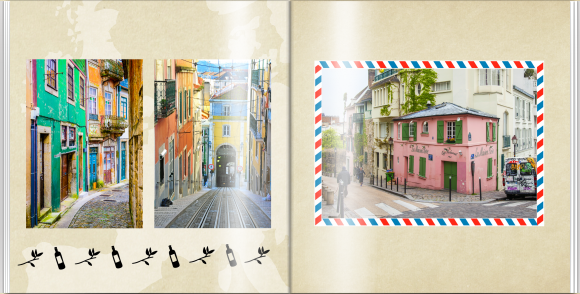 Naše cesta po Evropě fotokniha, 30x30 cm