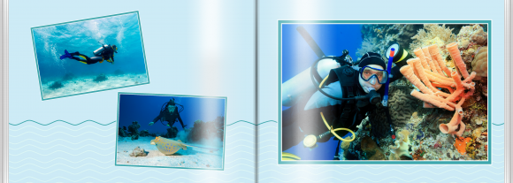 Letní sporty fotokniha, 30x20 cm