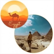 Magnet Egypt, 6,5x6,5 cm