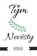 Tričko dámské Tým nevěsty
