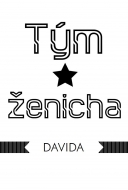 Tričko pánská Tým ženicha