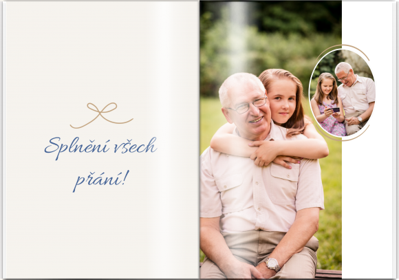 Památka pro jubilanta  fotokniha, 20x30 cm