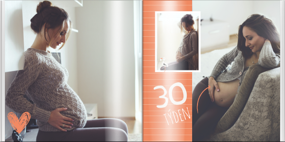 9 kouzelných měsíců  fotokniha, 20x20 cm