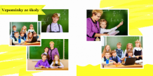 Vzpomínky ze školní lavice  fotokniha, 20x20 cm
