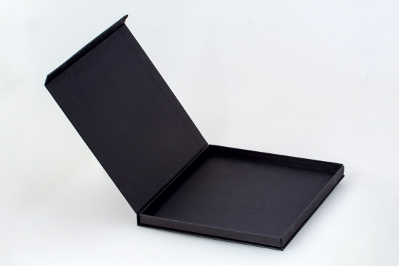 Krabice na fotoknihu, 20x20 matná černá, 20x20 cm