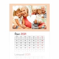 Tříměsíční kalendář, Pro milovanou babičku, 30x85