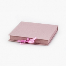 Krabice na fotoknihu, 20x20 špinavě růžová, 20x20 cm