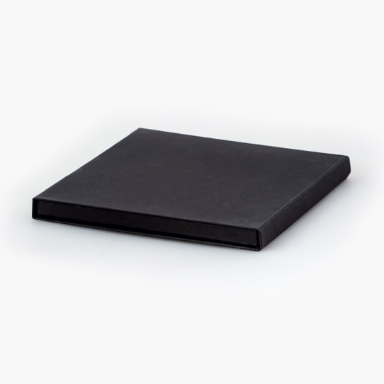 Krabice na fotoknihu, 20x20 matná černá, 20x20 cm