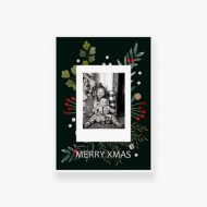 Plakát v rámu, Merry Xmas, 20x30 cm