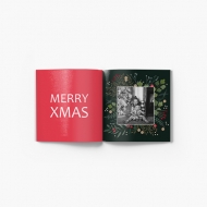Měkká fotokniha Merry Xmas, 20x20 cm