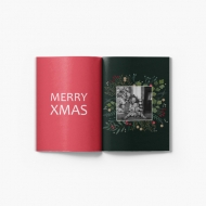 Sešitová fotokniha Merry Xmas, 20x30 cm