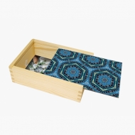 Dřevěná krabička, Mozaika , 12x17 cm