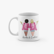 Hrnek, Nejlepší kamarádka – růžové bundy – BFF