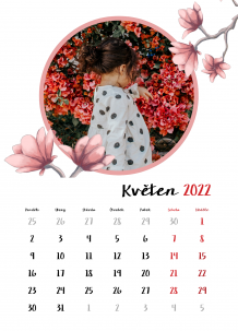 Nástěnný kalendář, Jaro celý rok, 30x40 A3 cm
