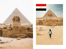 Egypt - Prázdninové dobrodružství fotokniha, 20x30 cm