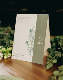 Cz_numer stołu weselnego, Botanická sbírka - verze 2