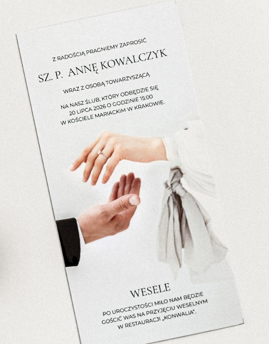 Pozvání, Minimalistická kolekce