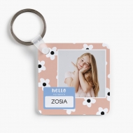 Přívěsek Hello, 6x6 cm