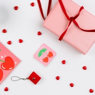 Magnet I love you cherry much - Verze 1, 6,5x6,5 cm