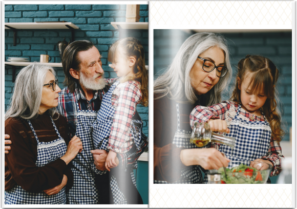 Milované prarodiče fotokniha, 20x30 cm