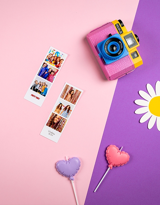 Fotky z fotobudky (sada 2 ks)