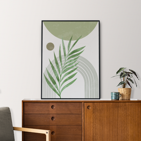 Plakát, Jednoduchá kolekce - zelená, 21x30