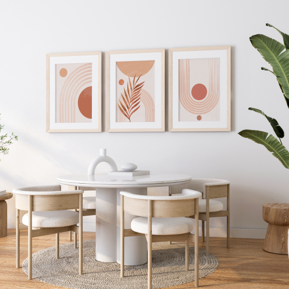 Plakát, Jednoduchá kolekce - Terakota, 50x70