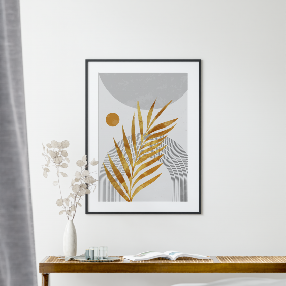 Plakát, Jednoduchá kolekce - hořčice, 50x70