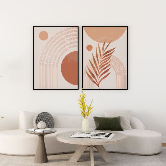 Plakát, Jednoduchá kolekce - Terakota, 50x70