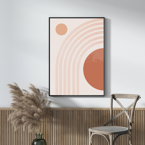 Plakát, Jednoduchá kolekce - Terakota, 50x70