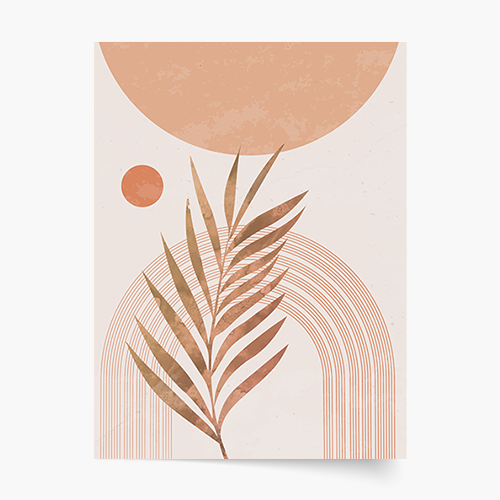 Plakát, Jednoduchá kolekce - Terakota, 50x70