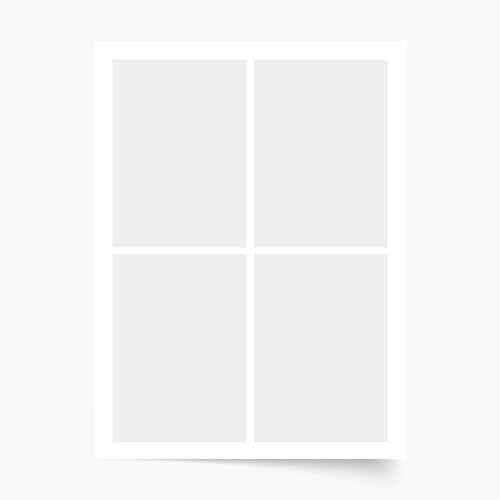 Plakát, Váš plakát, 4 kusy, 30x40