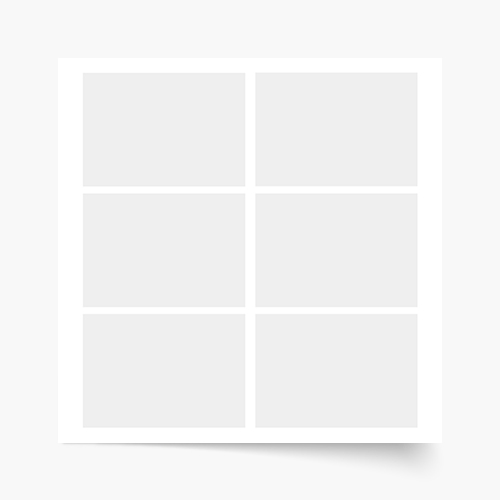 Plakát, Váš plakát, 6 kusů, 50x50