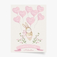 Plakát, Kolekce Králíček - verze 2, 21x30 cm