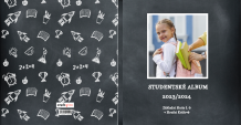 Studentské album fotokniha, 30x30 cm
