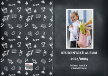 Studentské album fotokniha, 20x30 cm